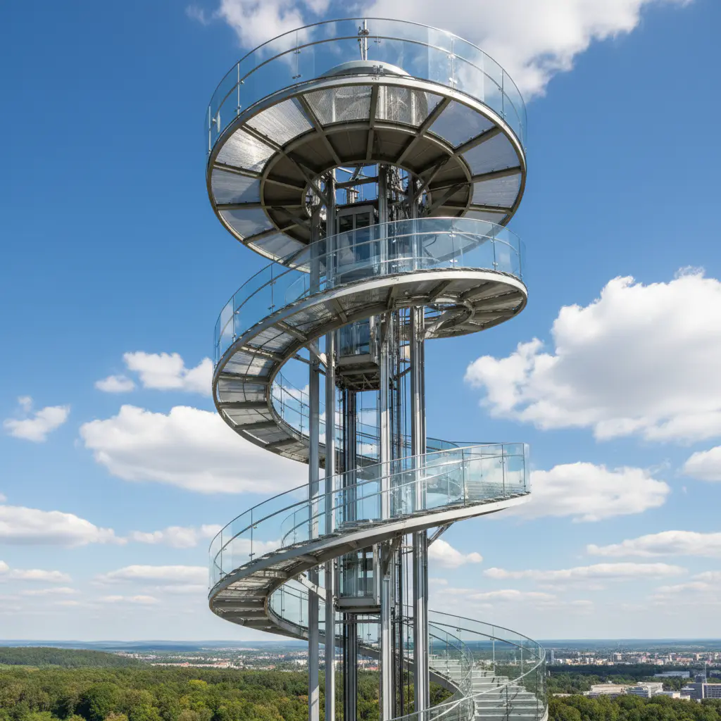 Architectural detail of TowerView